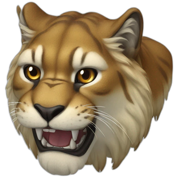 sabre tooth cat emoji