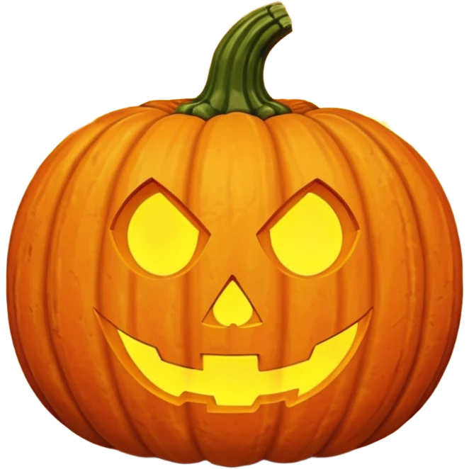 pumpkin on fire emoji