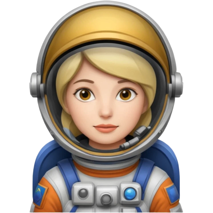 astronot women less details emoji