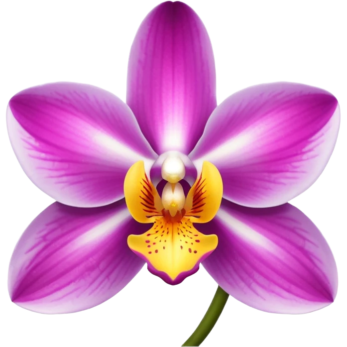 Orchid emoji