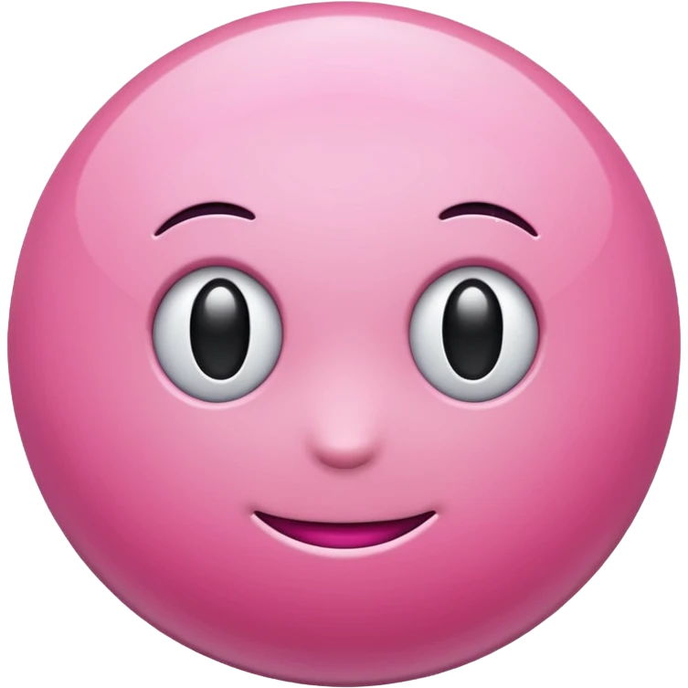 Pink emoji