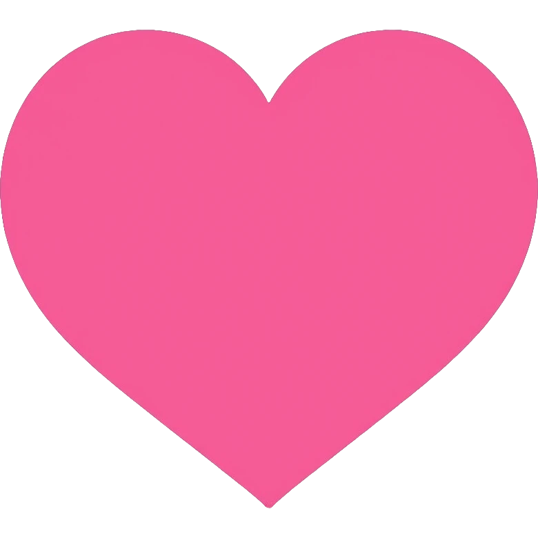 Pink color swatch emoji