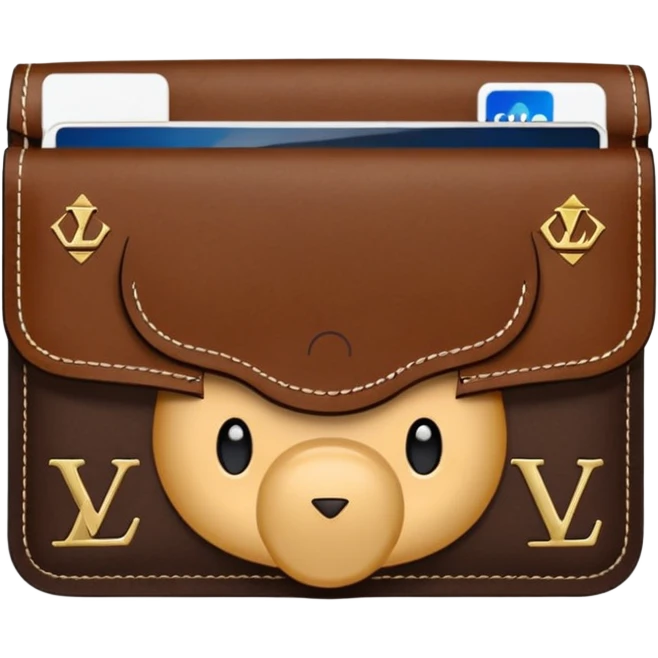 LV wallet emoji