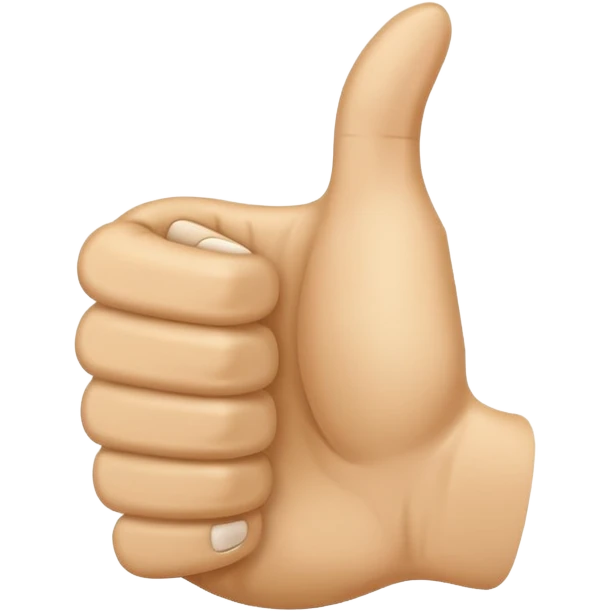 Thumbs up emoji