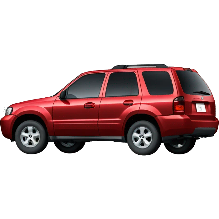 mazda tribute 2001 red  emoji