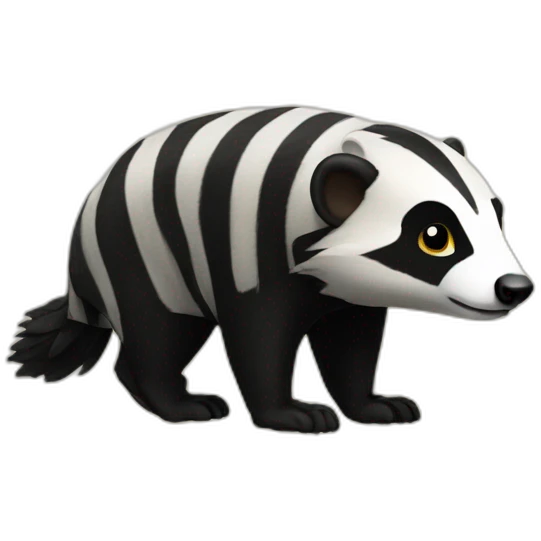 Hufflepuff badger emoji
