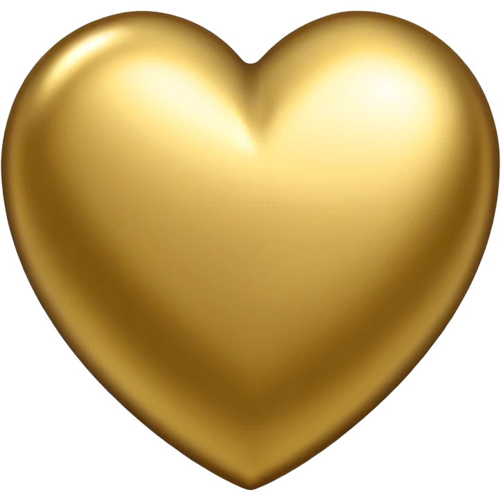 golden heart emoji