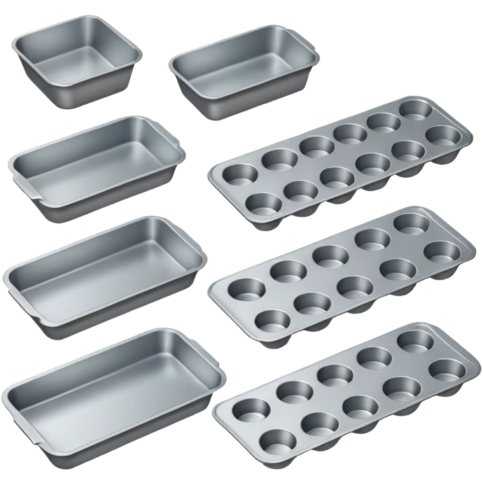 Baking moulds emoji