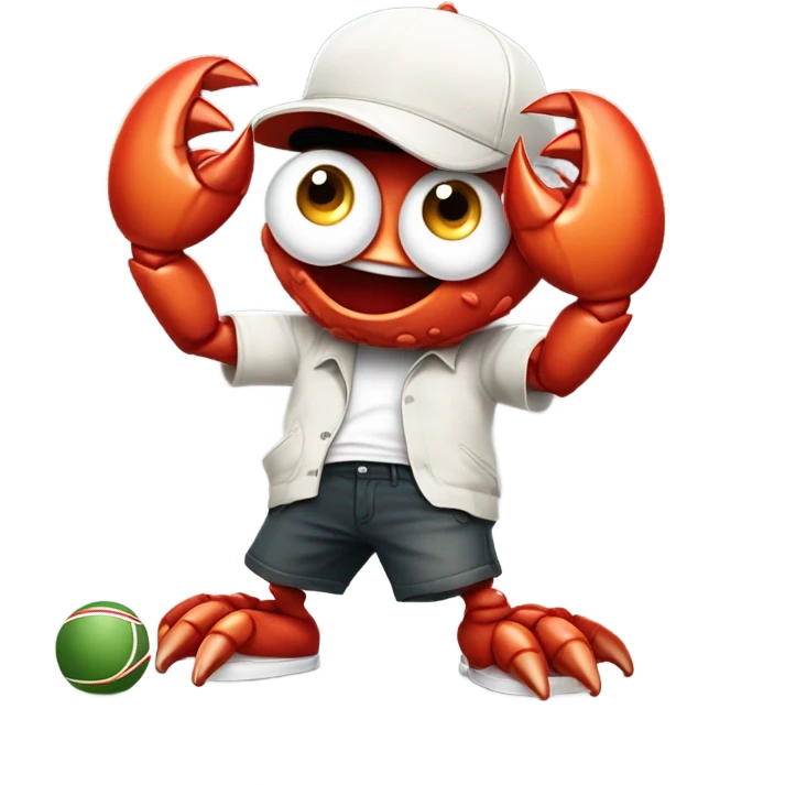 Hip hop bocce crab emoji