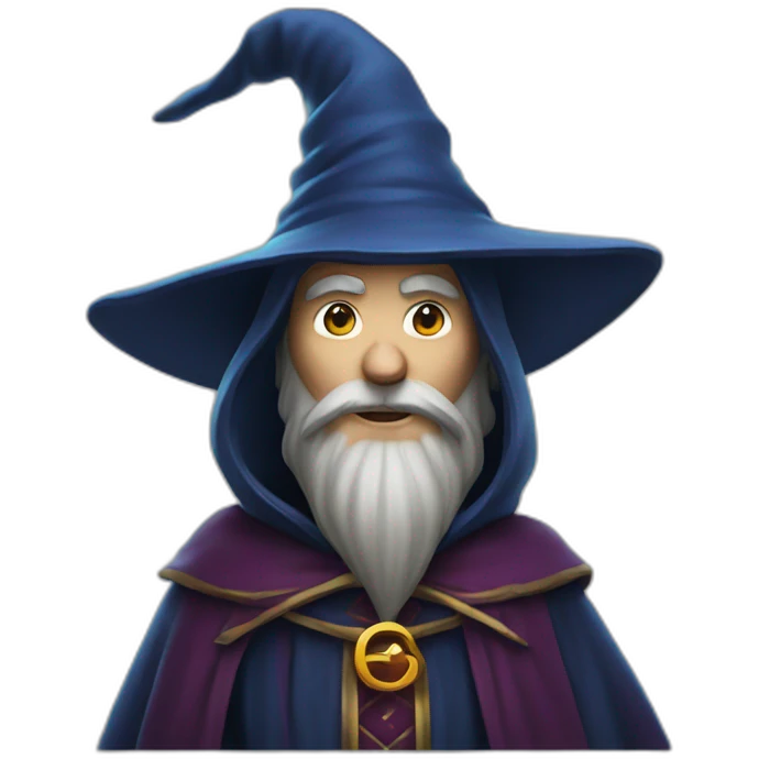 wizard looking the instagram app icon emoji