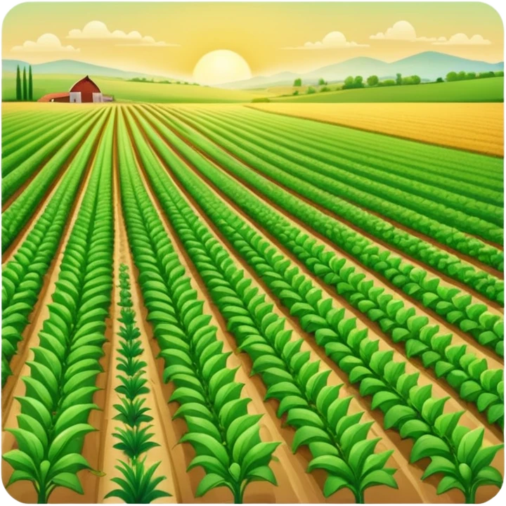agricultural field emoji