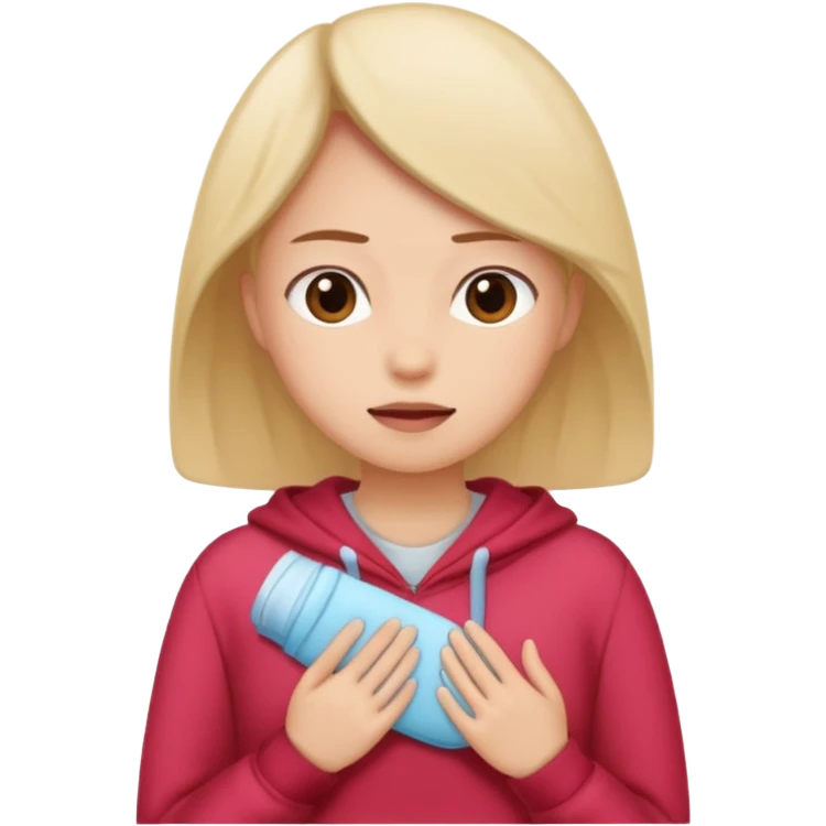 Reproductive syestem menstraul period emoji