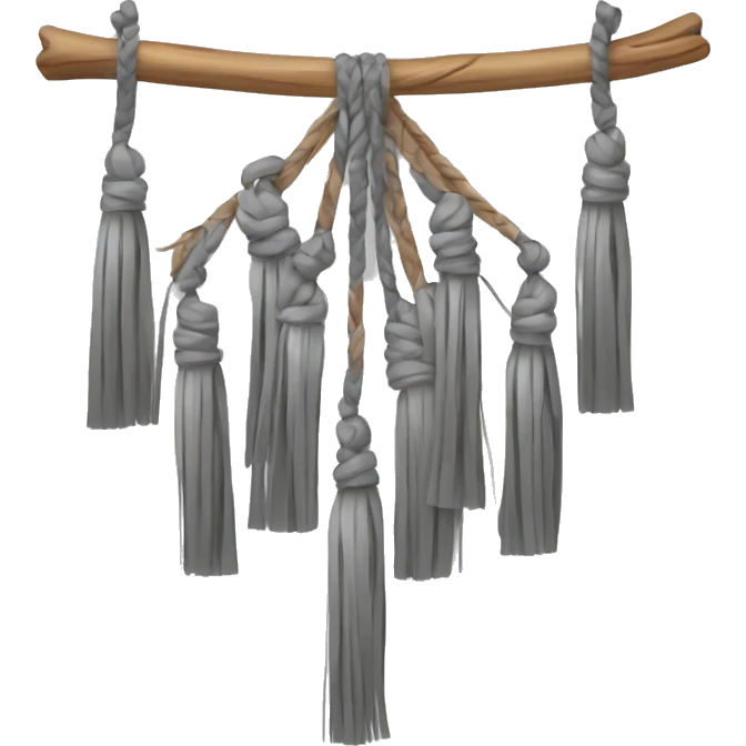 Draw a grey mainkoon with long tassels emoji