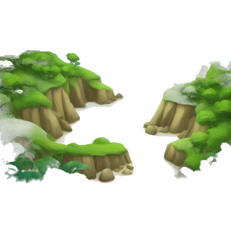 Paysage à la mer emoji
