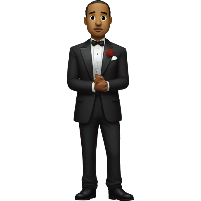 The rapper freeze corleone, full body emoji