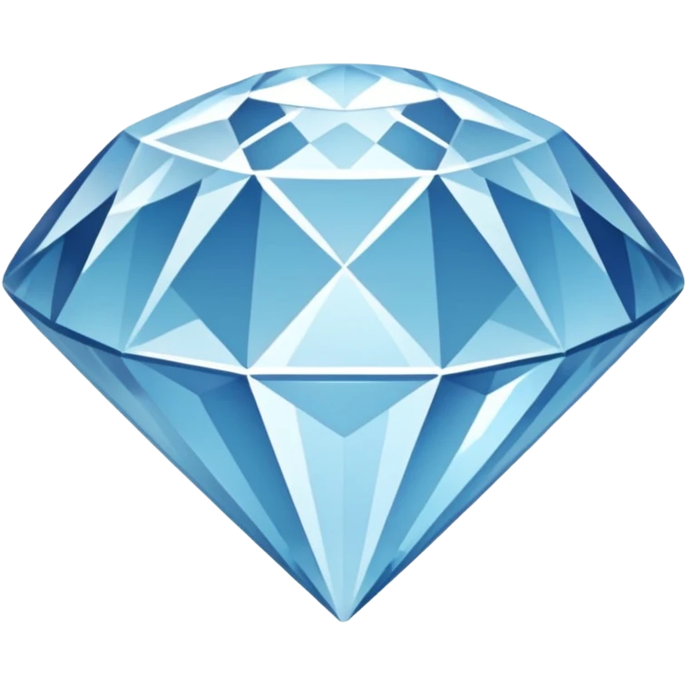 diamond gemstone outline emoji