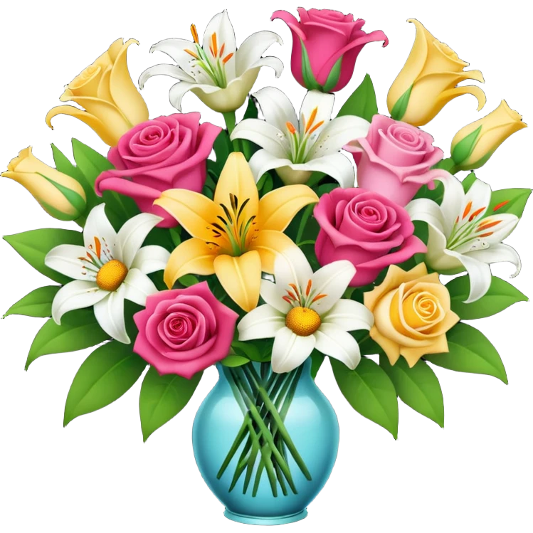 Flower bouquette emoji