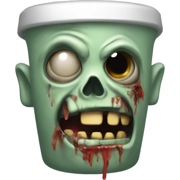 Skibidi toilet zombie emoji
