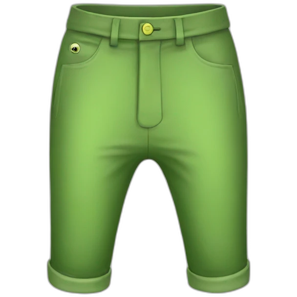 Green tea pants emoji