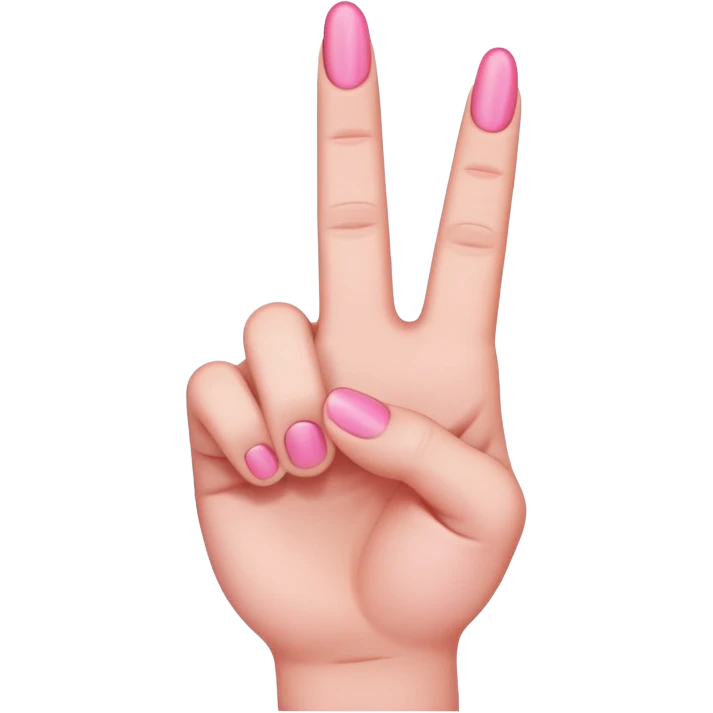 pink middle finger  emoji
