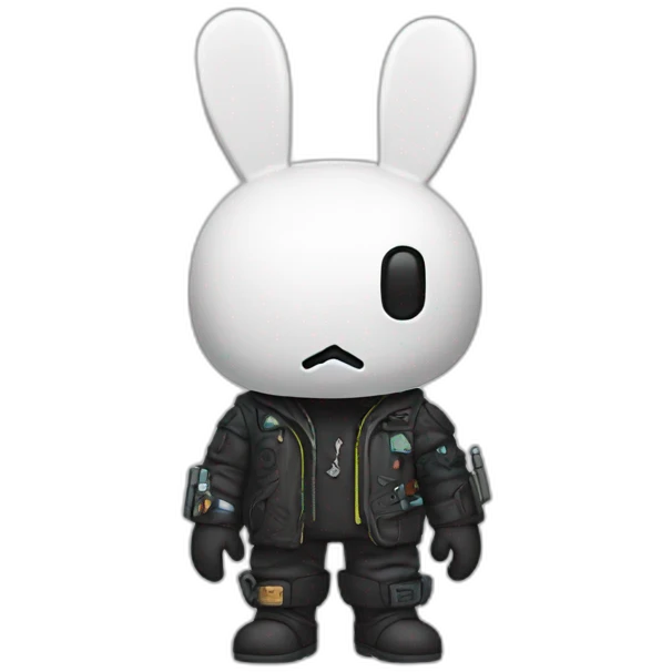 cyberpunk-miffy emoji
