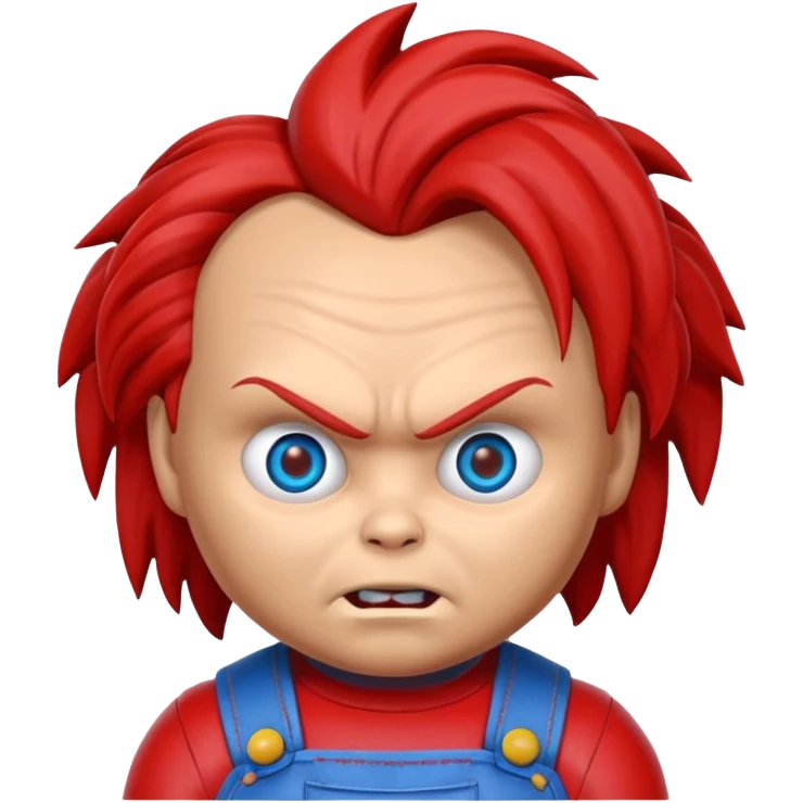 Un emojin de chuky emoji