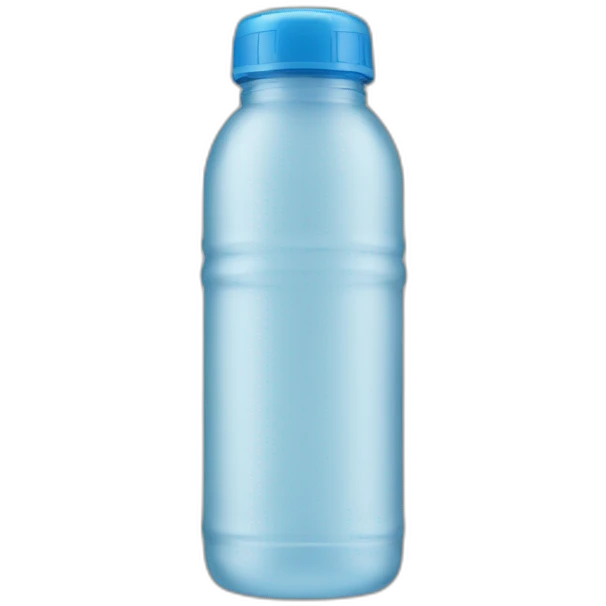 Simple water bottle emoji