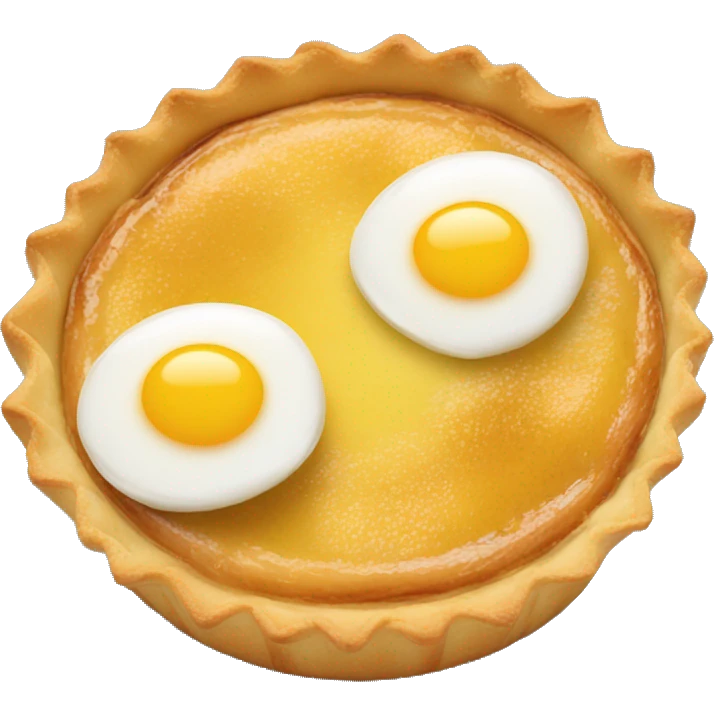 Egg tart emoji