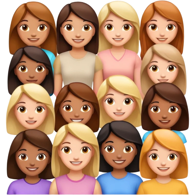 Girls emoji