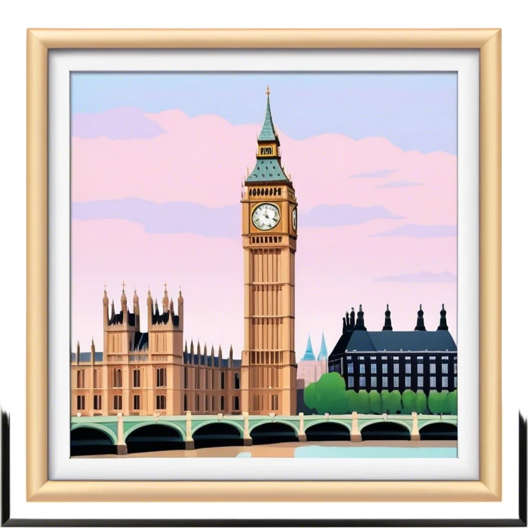 
pastel bigben emoji