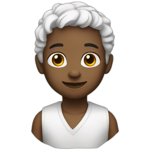 Lil mabu white emoji