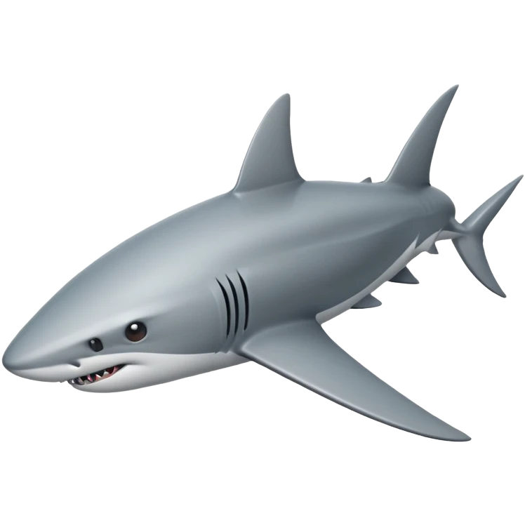 Fly shark emoji