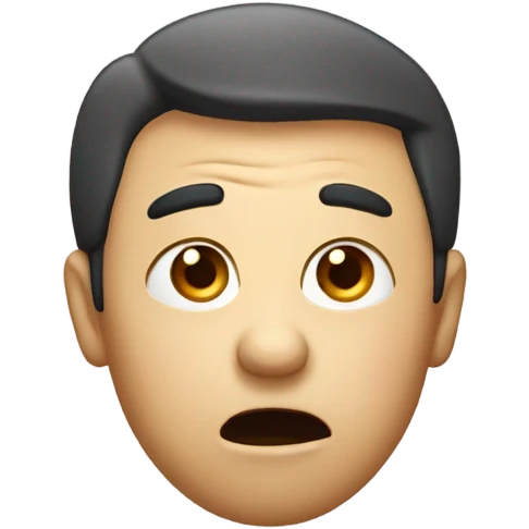 suprised person looking to the left emoji