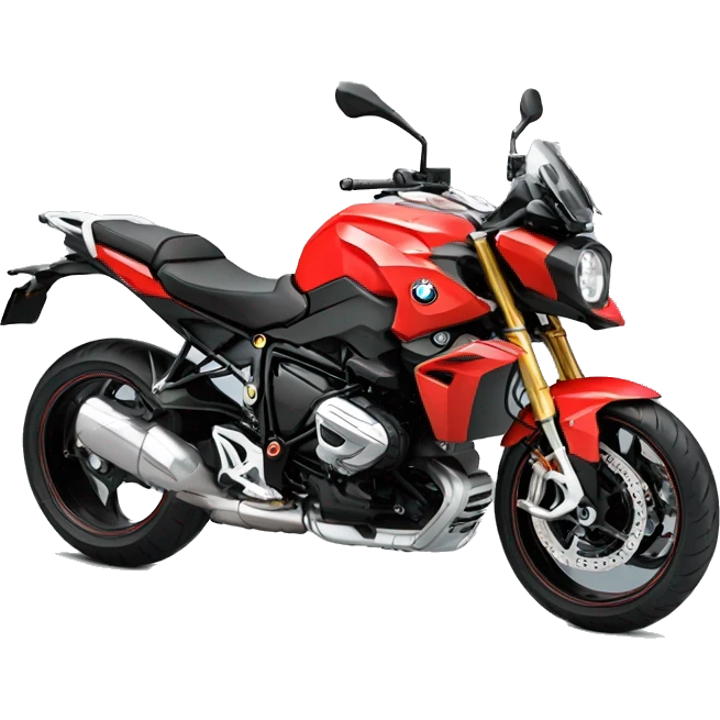 BMW f900r in red emoji