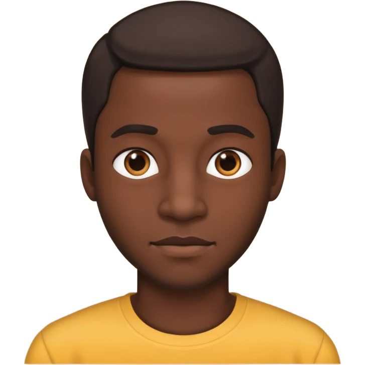 Ear of a black man emoji