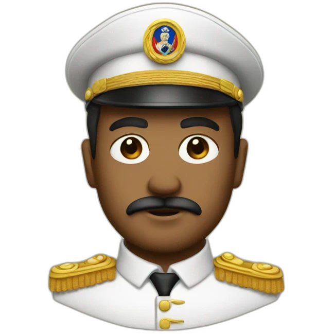 a frendly Dictator emoji