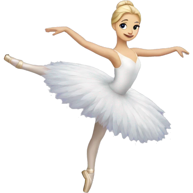 swan lake ballet emoji