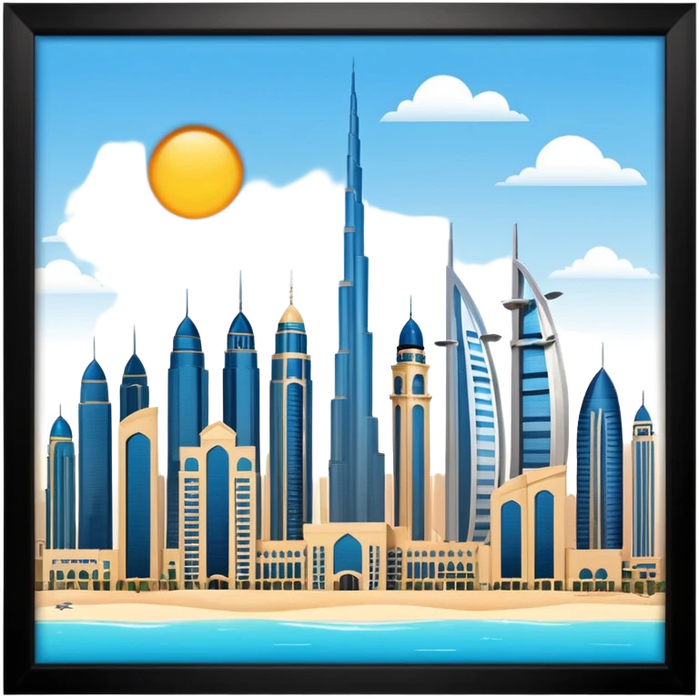 dubai emoji