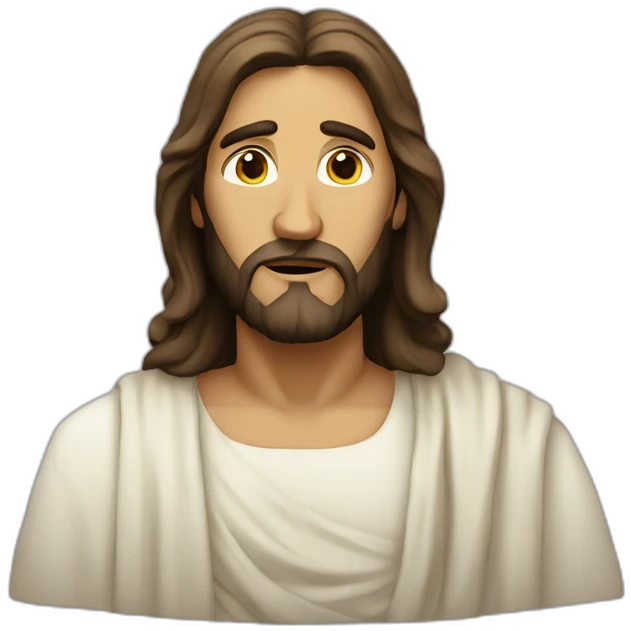 sad jezus emoji