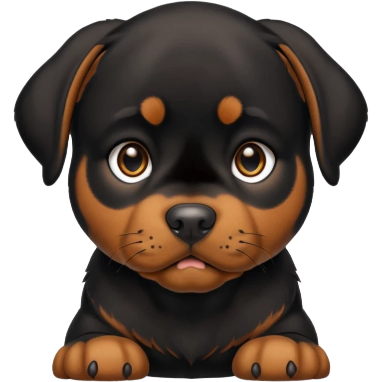 Rotwiller puppy emoji