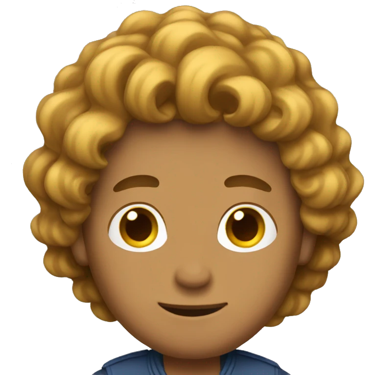  guy with waves hair emoji