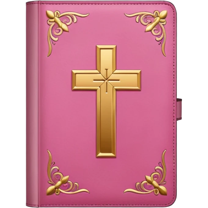 Pink Bible emoji