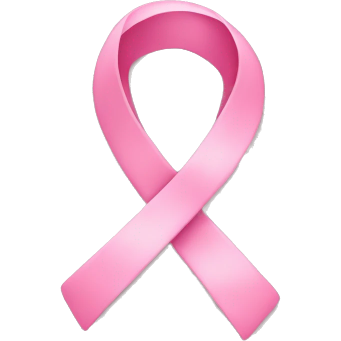 breast cancer ribbon  emoji