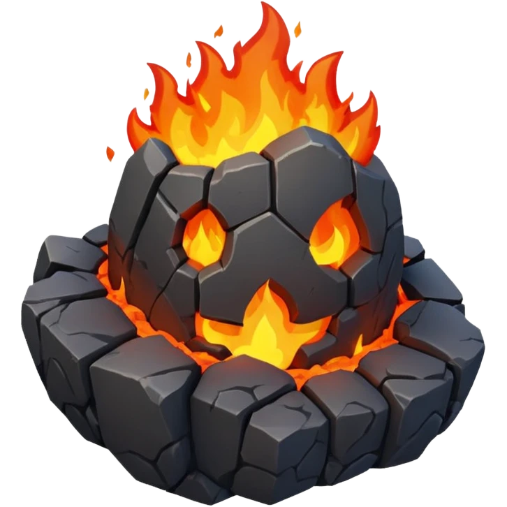 Molosse de lave clash royale emoji