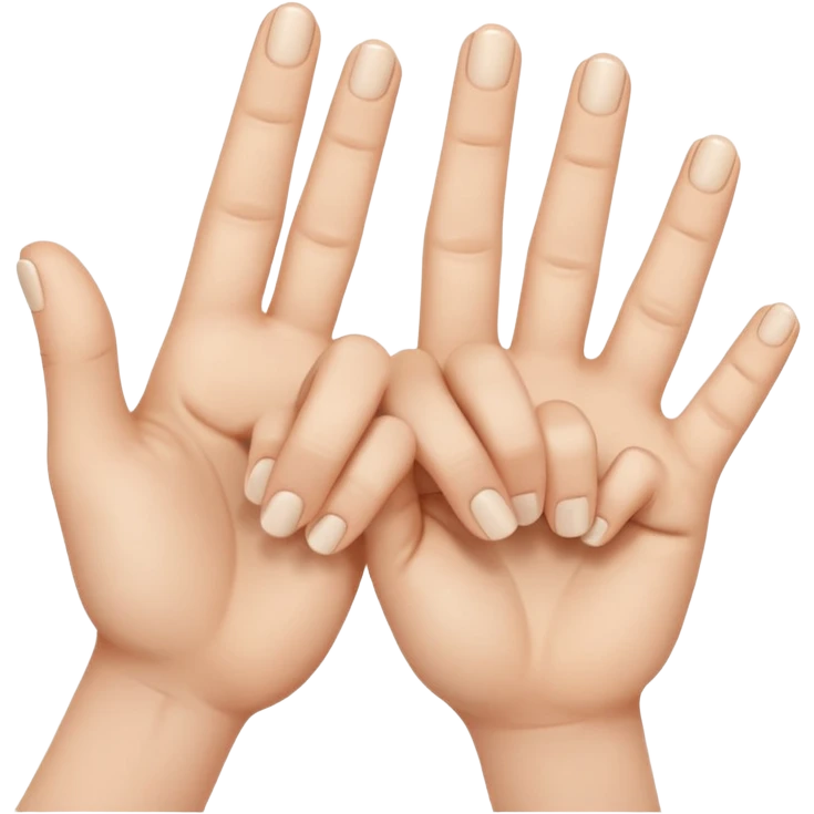 fake promise fingers crossed emoji