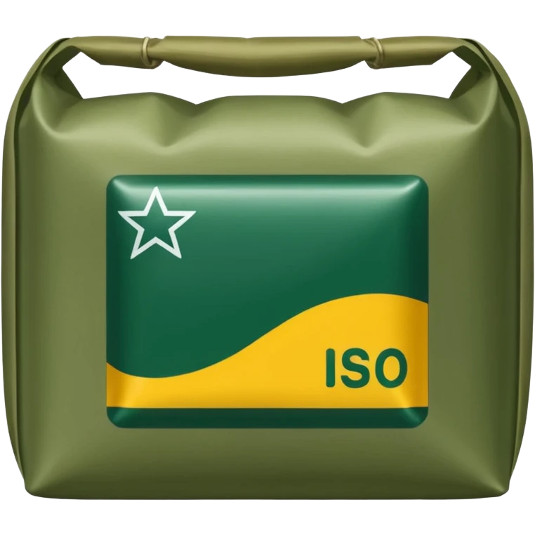 military daily dry rations green color emoji