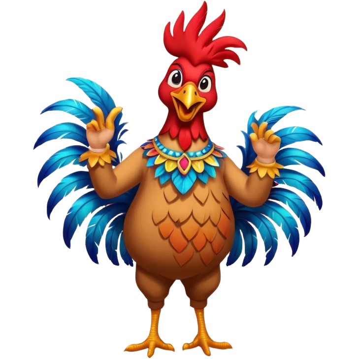 galo da madrugada carnaval recife emoji