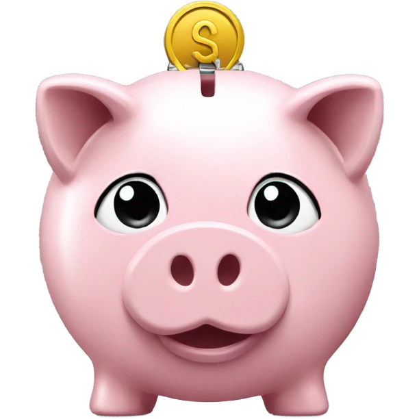 locked piggy bank emoji