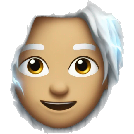 Beautiful lightning  emoji