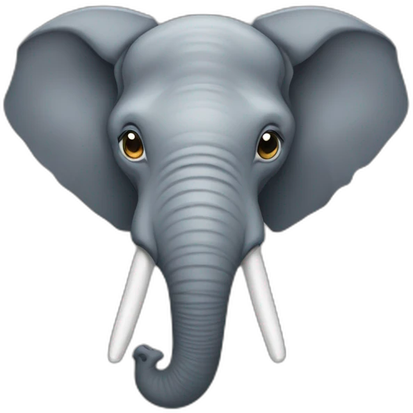 Elephant head emoji